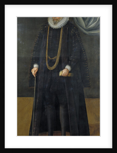 Sir John Garrard, Lord Mayor in 1601 by Daniel Mytens