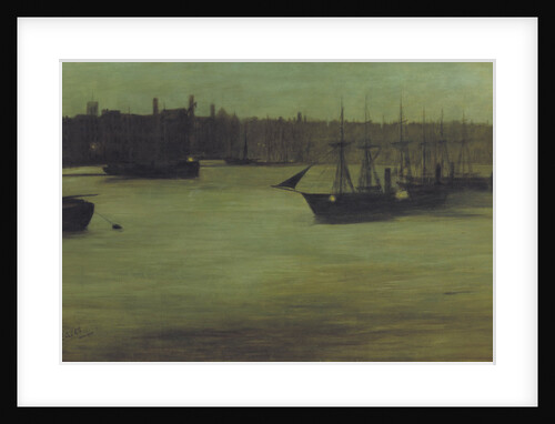 The Pool of London by Walter Greaves