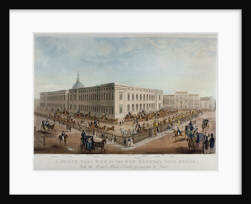 General Post Office, City of London by Henry Pyall