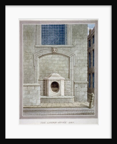 The London Stone, Cannon Street, City of London by Anonymous