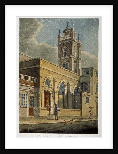Church of St Giles without Cripplegate, City of London by Anonymous
