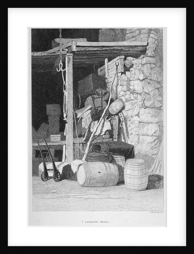 Fore Street, City of London by John Wykeham Archer