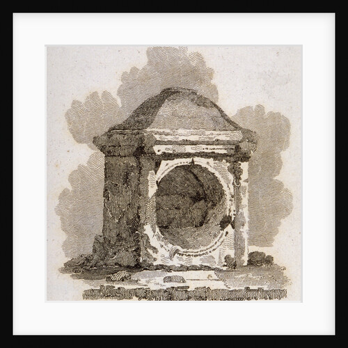 The London Stone, Cannon Street, City of London by William Bernard Cooke