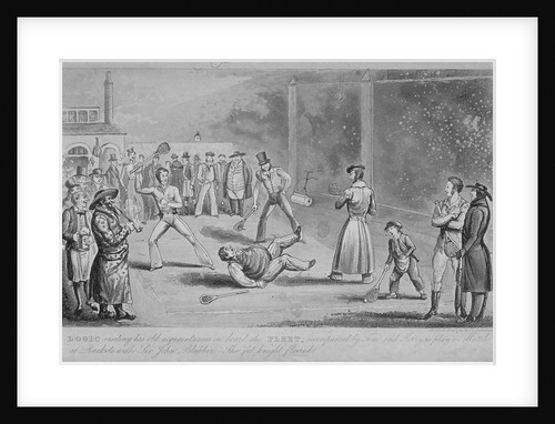 llustration of a scene at the Fleet Prison, from Pierce Egan's Life in London by Isaac Robert Cruikshank