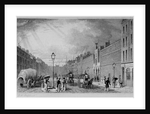 Fleet Prison, City of London by J Henshall