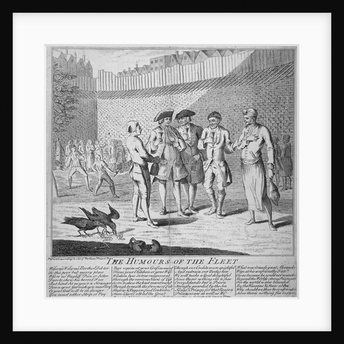 Humours of the Fleet Prison by Anonymous