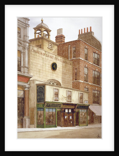 Church of St Ethelburga-the-Virgin within Bishopsgate, City of London by JL Stewart