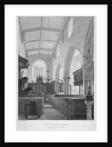 Church of St Ethelburga-the-Virgin within Bishopsgate, City of London by T Turnbull