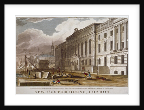 Custom House, City of London by Anonymous