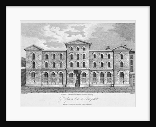 Giltspur Street Compter, City of London by H Owen