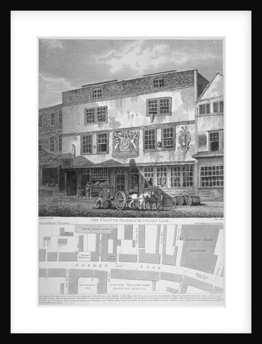 The Fortune Theatre, Golden Lane, City of London by William Wise