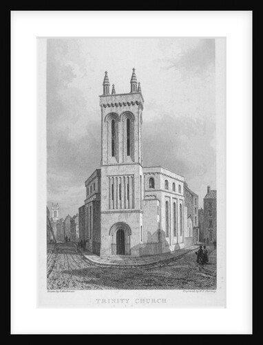 Holy Trinity Church, Gough Square, Great New Street, City of London by WF Starling