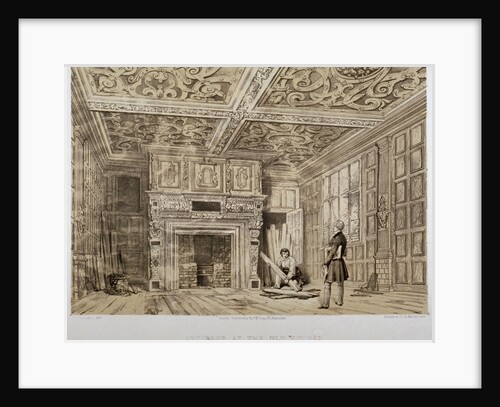 Interior of the Old House, Gravel Lane, City of London by Anonymous