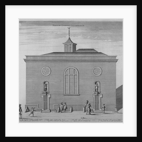 Lutheran church, Great Trinity Lane, City of London by Anonymous