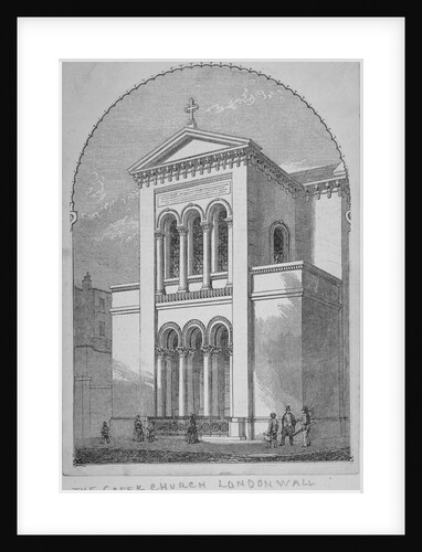Greek Orthodox Church, Little Winchester Street, City of London by Anonymous