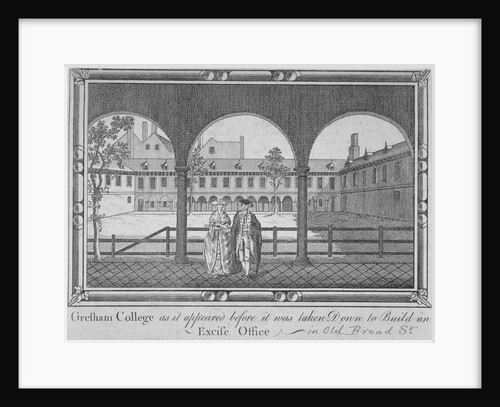 Gresham College, City of London by Anonymous