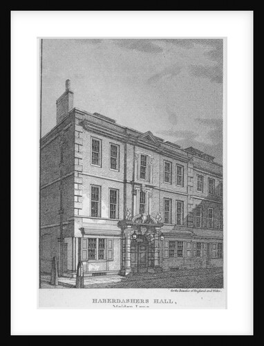 Haberdashers' Hall, City of London by William Angus