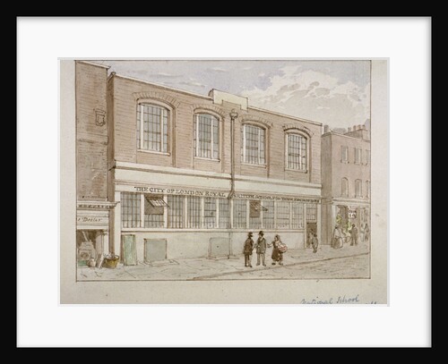 National School, Harp Alley, City of London by James Findlay