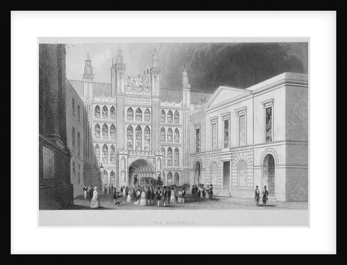 The Guildhall, City of London by Albert Henry Payne