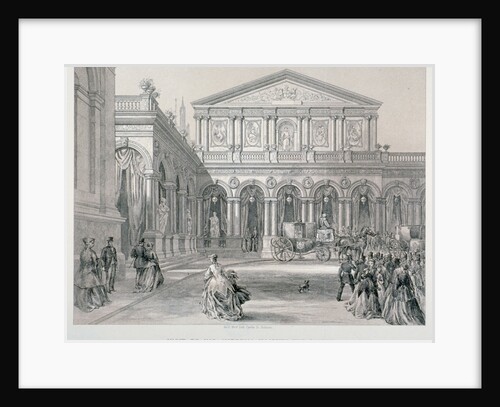 Visit of Abd-ul-Aziz, Sultan of Turkey's to the Guildhall, City of London by Kell Brothers