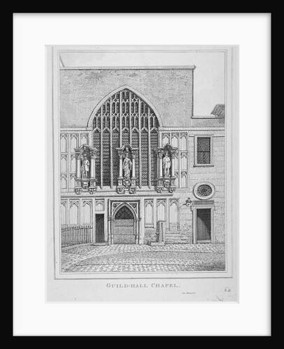 Guildhall Chapel, City of London by Anonymous