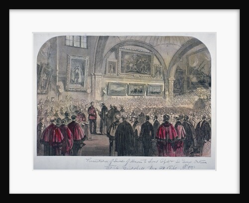 Guildhall Council Chamber, City of London by Anonymous