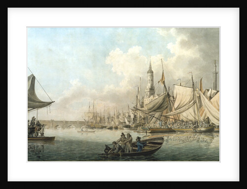 Billingsgate at High Water by Robert Clevely