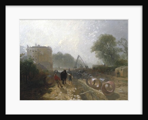 Laying Monster Tubes from the New River by James Baker Pyne