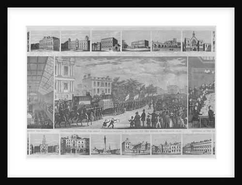 Procession attending the great National Petition of 3,317,702 to the House of Commons by Anonymous