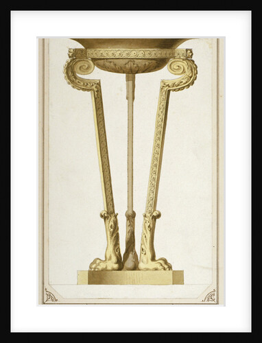 Incense tripod used on London Bridge by Anonymous