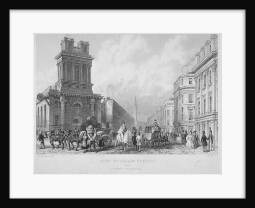 Church of St Mary Woolnoth, City of London by John Woods