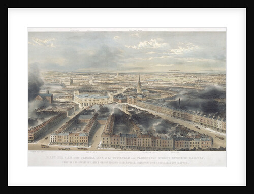 Aerial view of London by Anonymous