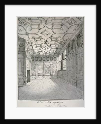 Interior view of the saloon in Sharrington House, Mark Lane, City of London by Anonymous