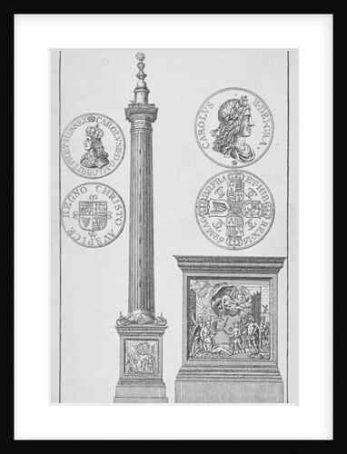 The Monument, City of London by Anonymous
