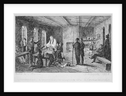 Inside Newgate Prison, Old Bailey, City of London by WT