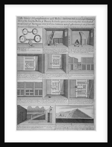 Newgate Prison, Old Bailey, City of London by Anonymous