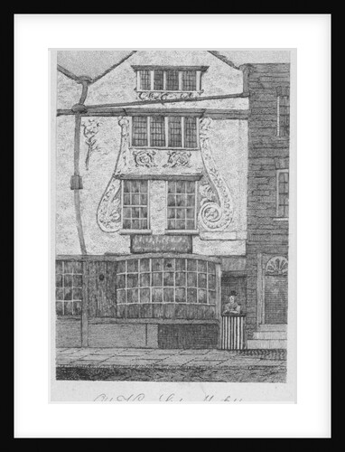 House in Moorfields, City of London by Anonymous