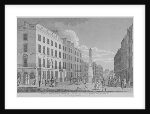 New Bridge Street, City of London by Anonymous