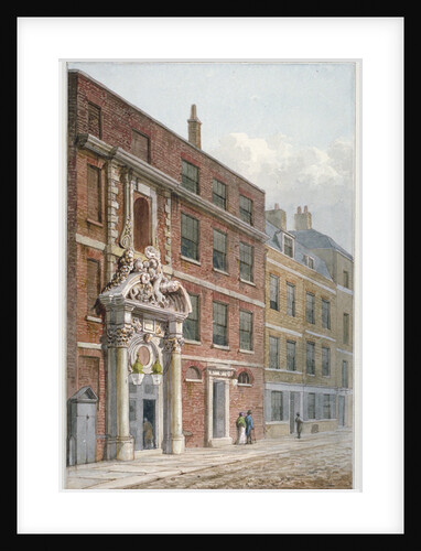 Merchant Taylors' Hall, Threadneedle Street, City of London by George Shepherd