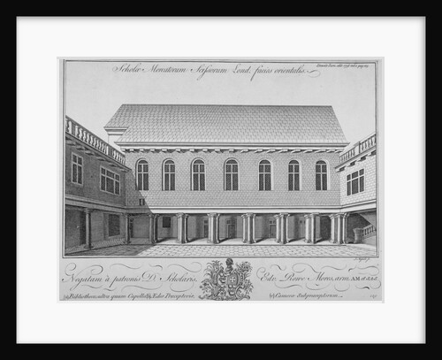 Merchant Taylors' School, Suffolk Lane, City of London by J Mynde
