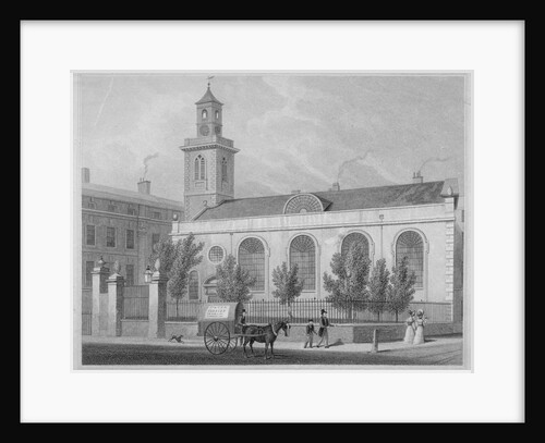 Church of St Mary Aldermanbury, City of London by R Acon