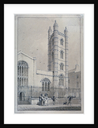 Church of St Mary Aldermary, City of London by Thomas Hosmer Shepherd