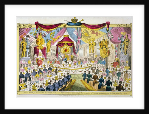 Royal opening of London Bridge by Anonymous