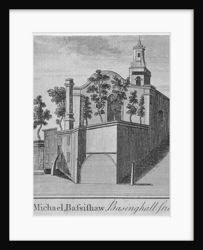 Church of St Michael Bassishaw, Basinghall Street, City of London by Anonymous