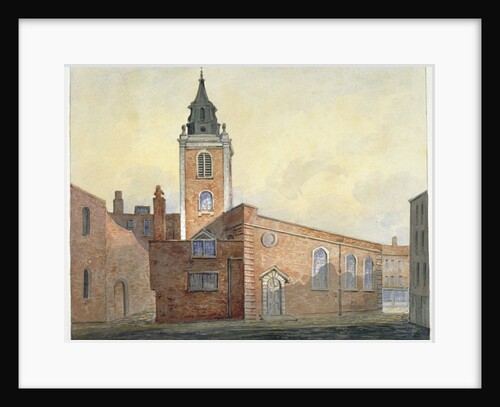 Church of St Michael Bassishaw, City of London by William Pearson