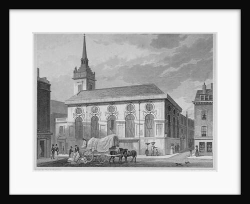 Church of St Michael, Queenhithe, City of London by James Tingle