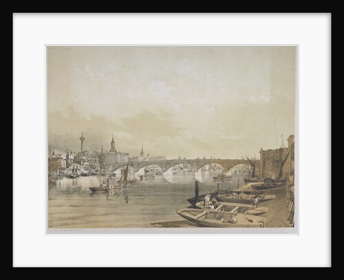 London Bridge by William Simpson