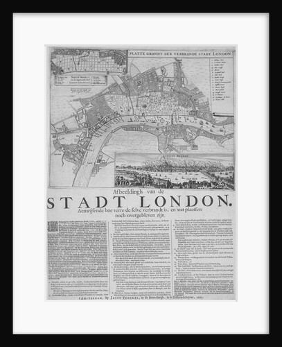 Map of London by Anonymous