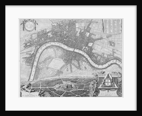 Map of London by Anonymous