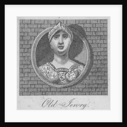 Stone bust of a female figure on the front of the Three Bucks Tavern, Old Jewry, London by Anonymous